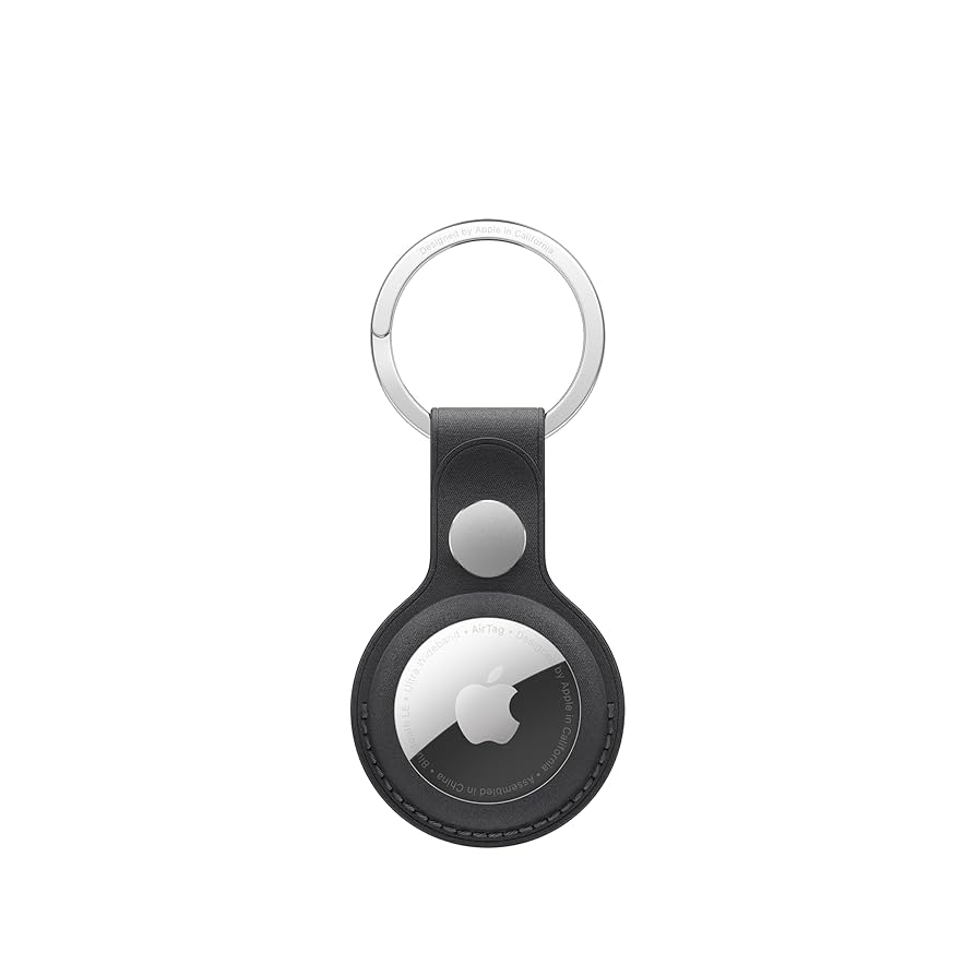 純正AppleAirTag FineWoven Key Ring ブラック Amazon.com: Apple AirTag FineWoven Key Ring - Black